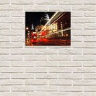 Placa Decorativa Em Mdf Noite Europa 20x30