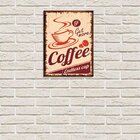Placa Decorativa Em Mdf Propaganda Antiga Endless Cup Coffee