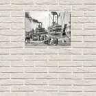 Placa Decorativa Em Mdf Retro Embarcação 20x30