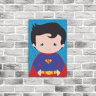 Placa Decorativa Em Mdf Super Homem 20x30