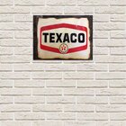 Placa Decorativa Em Mdf Texaco Antigo Vintage 20x30