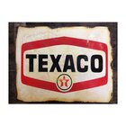 Placa Decorativa Em Mdf Texaco Antigo Vintage 20x30