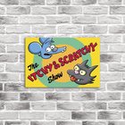 Placa Decorativa Em Mdf The Itchy & Scratchy Show 20x30