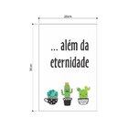 Placa Decorativa Em Pvc Expandido Além Da Eternidade