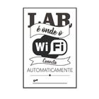 Placa Decorativa Em Pvc Parede Wifi Ref 03
