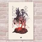 Placa Decorativa Fan Art 31 Link Mdf 30x45cm