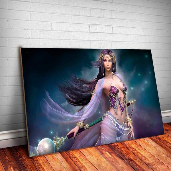 Placa Decorativa Fantasia 17 Mdf 20x30cm