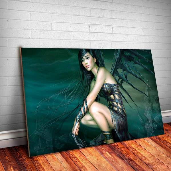 Placa Decorativa Fantasia 45 Mdf 20x30cm