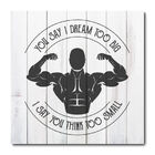 Placa Decorativa - Fitness - Academia - 1531plmk