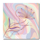 Placa Decorativa - Flores - 1426plmk