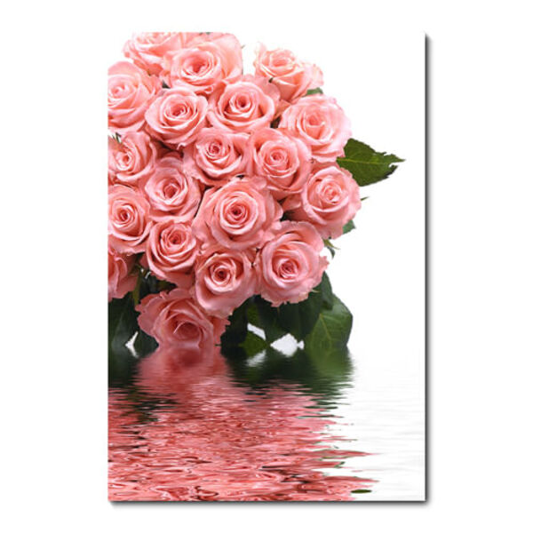 Placa Decorativa - Flores - 2200plmk