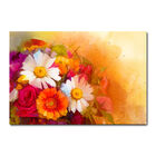 Placa Decorativa - Flores - Pintura - 1058plmk