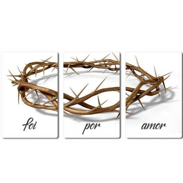 Placa Decorativa Foi Por Amor