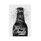Placa Decorativa Frase Boteco Garrafa 30x40cm
