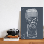 Placa Decorativa Frase Boteco Males 20x30cm