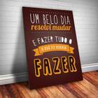 Placa Decorativa Frase De Música 12 Mdf 30x45cm