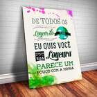 Placa Decorativa Frase De Música 24 Mdf 30x45cm