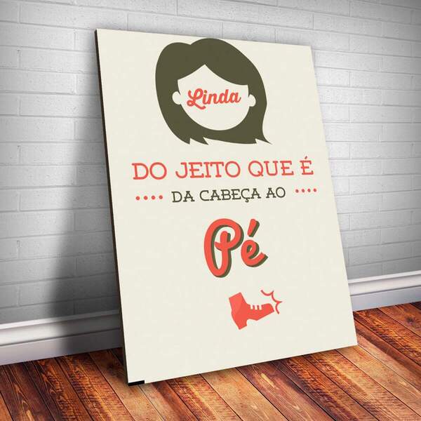 Placa Decorativa Frase De Música 25 Mdf 30x45cm