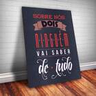 Placa Decorativa Frase De Música 28 Mdf 30x45cm