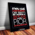 Placa Decorativa Frase De Música 53 Mdf 30x45cm