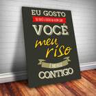 Placa Decorativa Frase De Música 68 Mdf 20x30cm