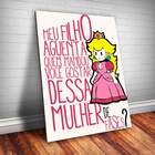 Placa Decorativa Frase De Música 72 Mdf 30x45cm