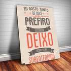 Placa Decorativa Frase De Música 75 Mdf 30x45cm