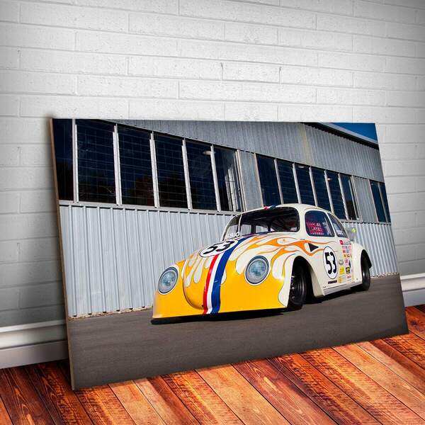 Placa Decorativa Fusca 1 Mdf 30x45cm