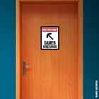 Placa Decorativa Gamer Minerando