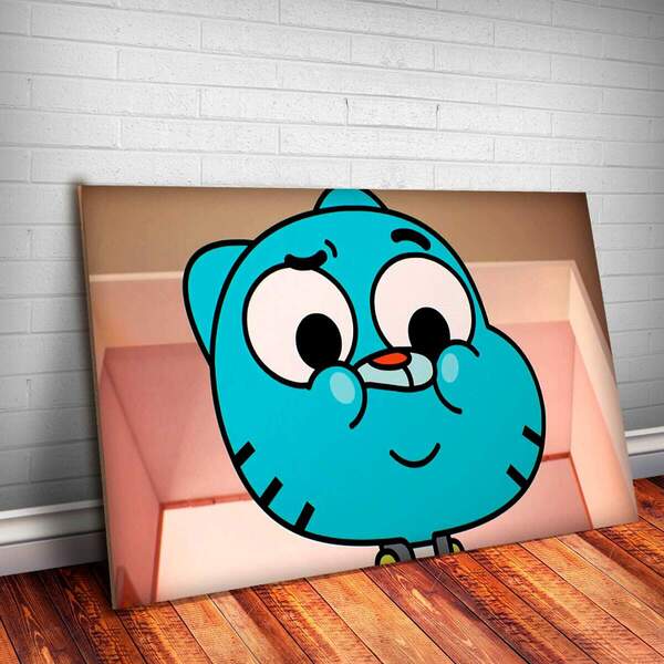 Placa Decorativa Gumball 2 Mdf 30x45cm