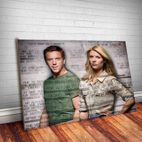 Placa Decorativa Homeland 1 Mdf 20x30cm