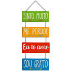 Placa Decorativa Ho'oponopono (52x20cm)