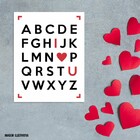 Placa Decorativa I Love You