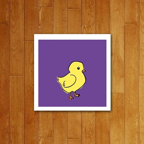 Placa Decorativa Icone Pato De Borracha