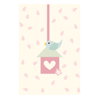 Placa Decorativa Infantil Coruja Baby Passarinho 30x40cm