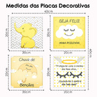 Placa Decorativa Infantil Quarto Bebê Menina E Menino - Model