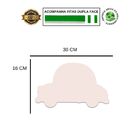 Placa Decorativa Infantil Quarto Carro Kids Recorte 30x18 Cm