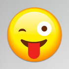 Placa Decorativa Infantil Quarto Emoji Feliz Recorte 20 Cm