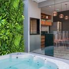 Placa Decorativa Jardim Vertical Painel De 3m² Realista Linha