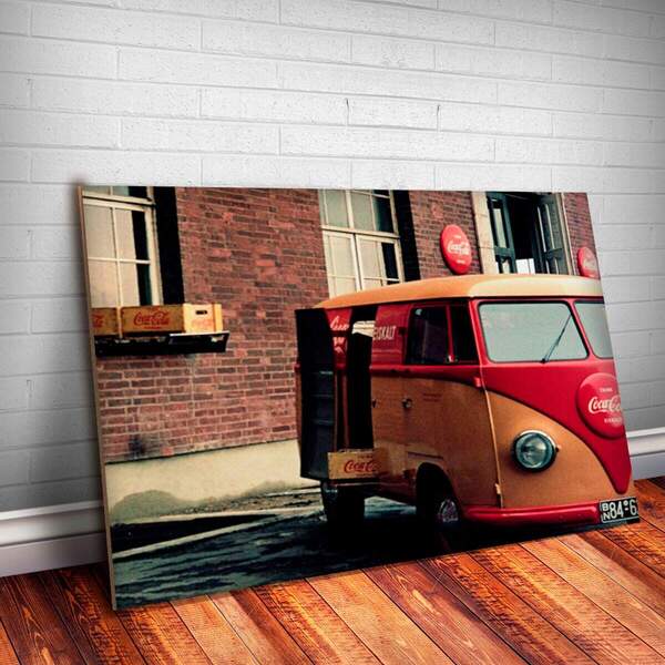 Placa Decorativa Kombi 5 Mdf 30x45cm