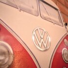 Placa Decorativa Kombi Em Mdf Com Relevo - 36x36cm