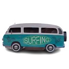 Placa Decorativa Kombi Quadro Enfeite De Parede Coqueiros