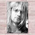 Placa Decorativa Kurt Cobain 14 Mdf 20x30cm