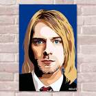 Placa Decorativa Kurt Cobain 21 Mdf 20x30cm
