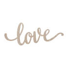 Placa Decorativa Letras Love Lettering Mdf 40cm