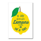 Placa Decorativa - Limão  - 1759plmk