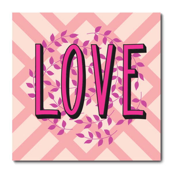 Placa Decorativa - Love - 1965plmk