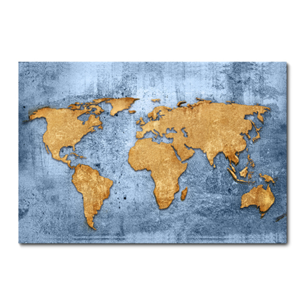 Placa Decorativa Mapa Mundi 1260plmk Leroy Merlin