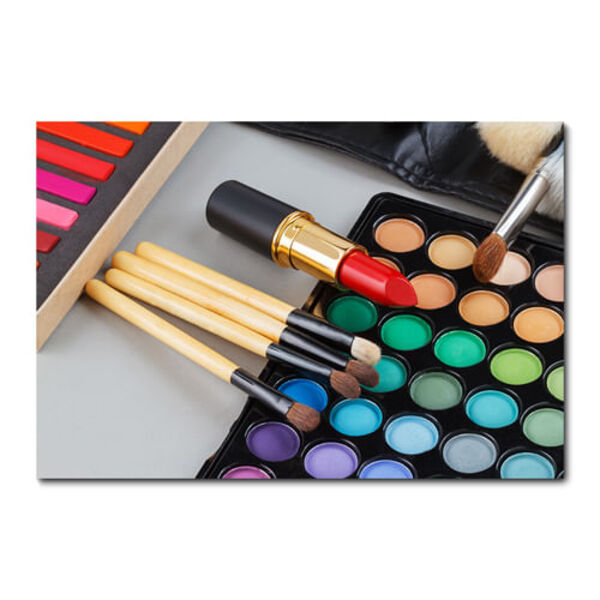 Placa Decorativa - Maquiagem - 2311plmk