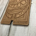 PLACA DECORATIVA MASCARA TIKI HAVAÍ